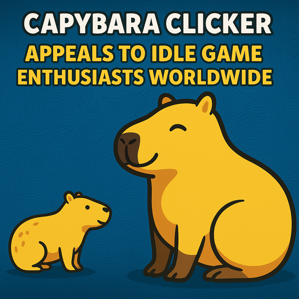 Capybara Clicker fan-favorite idle game with relaxing visuals