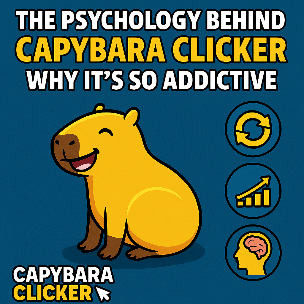 Capybara Clicker’s addictive gameplay explained through psychology