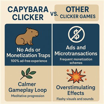 Capybara Clicker vs. Other Clicker Games – What Makes It Unique?